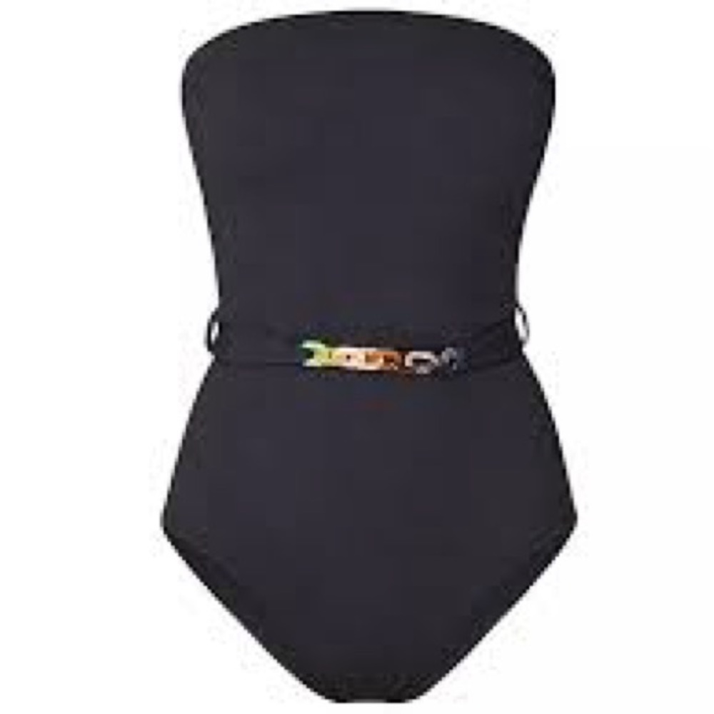 Shoshanna Women's Standard Belted Classed One Pieces
